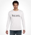 Jesus Saves but Jews Invest Wisely! Funny Jewish Shirt