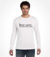 Jesus Saves but Jews Invest Wisely! Funny Jewish Shirt