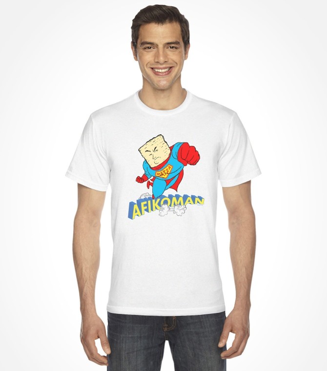 "Afikoman" Action Hero for Passover  - Funny Jewish Shirt