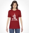 Hebrew IDF Woman Shirt