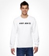 Just Jew It - Funny Jewish Shirt