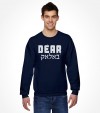 Dear Balak Funny Israel Hebrew Shirt