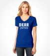 Dear Balak Funny Israel Hebrew Shirt