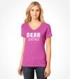 Dear Balak Funny Israel Hebrew Shirt