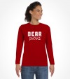 Dear Balak Funny Israel Hebrew Shirt