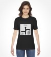 Dead Sea Sign Funny Hebrew Shirt