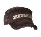 Vintage Jerusalem Brown Cap