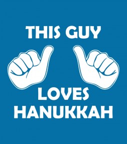 This Guy Loves Hanukkah Funny Jewish Shirt