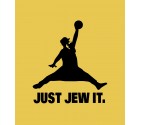Just Jew It. Funny Jewish Israel Shirt