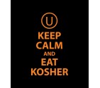 Keep Calm and Eat Kosher Funny Jewish Shirt