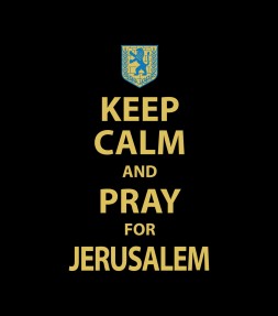 Keep Calm and Pray for Jerusalem Shirt