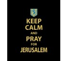 Keep Calm and Pray for Jerusalem Shirt