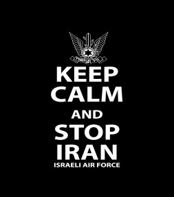 Keep Calm and Stop Iran - Israel Air Force Shirt