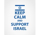 Keep Calm and Support Israel Shirt