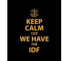 Keep Calm cuz We Have the IDF Shirt
