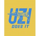 Uzi Does It - Israel Army Military Shirt