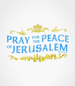 Pray for the Peace of Jerusalem Israel Shirt