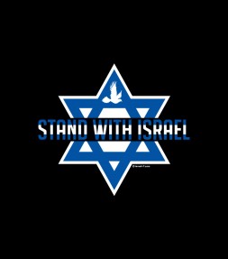 Star of David Stand with Israel Shirt