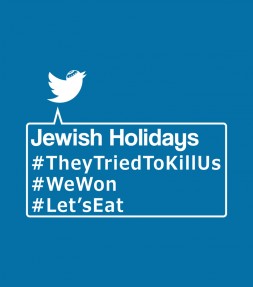 Funny Jewish Holiday Hashtags Shirt