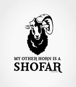 My Other Horn Is A Shofar - Funny Jewish Shirt