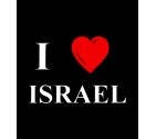 "I Love Israel" - Vintage Israel Support Shirt