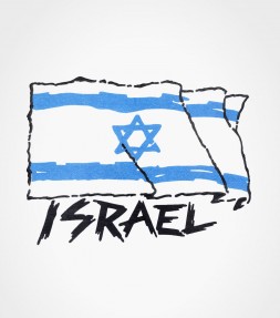 Flying Flag of Israel Shirt