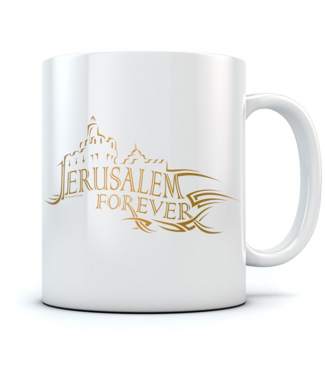 Jerusalem Forever Israel Coffee Mug