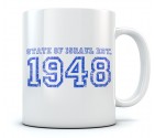 1948 State of Israel Coffee Mug