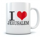 I Love Jerusalem Coffee Mug