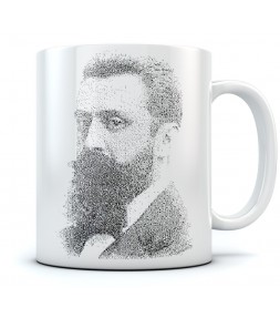 Theodor Herzl - Vintage Israel Coffee Mug