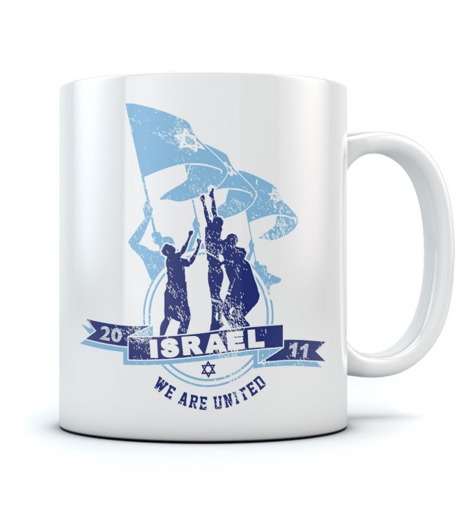 We Are United - Israel Support Coffee Cup