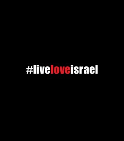 Live Love Israel Hashtag Shirt