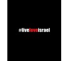 Live Love Israel Hashtag Shirt