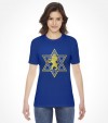 Lion of Judah with Star of David Israel Shirt