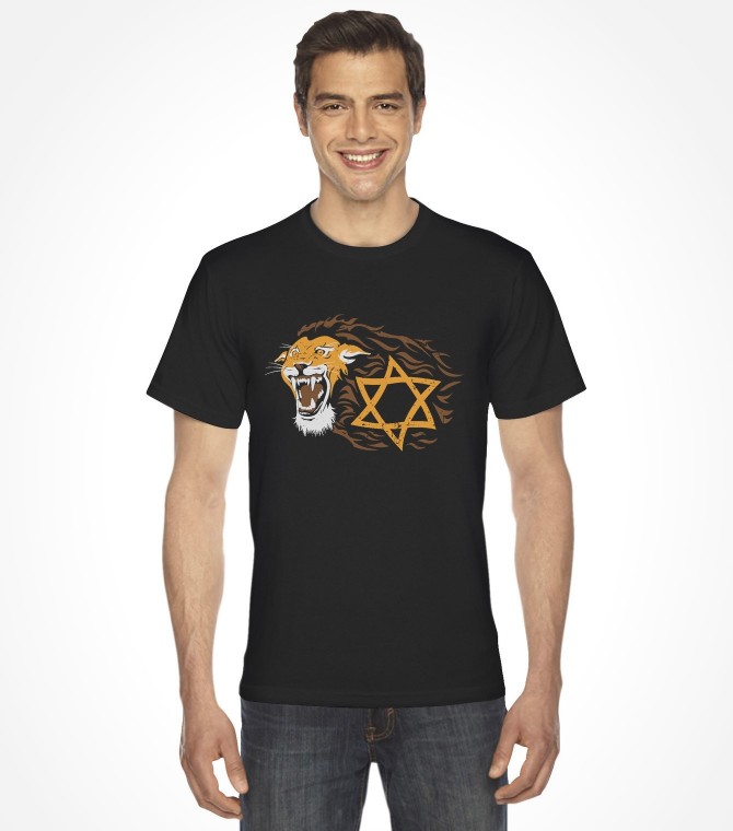 Israel Lion of Judah Star of David Shirt