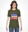 Israel Stands with Paris - Solidarity Shirt