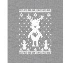 Cute Reindeer Hanukkah Chrismukkah Ugly Holiday Shirt
