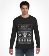 Ugly Hanukkah Sweater Design Happy Holidays Shirt