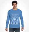 Ugly Hanukkah Sweater Design Happy Holidays Shirt