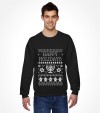 Ugly Hanukkah Sweater Design Happy Holidays Shirt