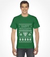 Ugly Hanukkah Sweater Design Happy Holidays Shirt