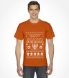 Ugly Hanukkah Sweater Design Happy Holidays Shirt