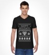 Ugly Hanukkah Sweater Design Happy Holidays Shirt