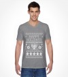 Ugly Hanukkah Sweater Design Happy Holidays Shirt