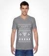 Ugly Hanukkah Sweater Design Happy Holidays Shirt