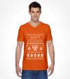 Ugly Hanukkah Sweater Design Happy Holidays Shirt