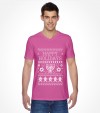 Ugly Hanukkah Sweater Design Happy Holidays Shirt