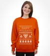 Ugly Hanukkah Sweater Design Happy Holidays Shirt