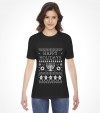 Ugly Hanukkah Sweater Design Happy Holidays Shirt