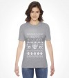 Ugly Hanukkah Sweater Design Happy Holidays Shirt